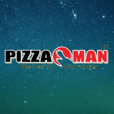 Pizza Man Auersmacher Logo